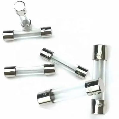 6x30mm Fusível de cartucho elétrico 5x20mm 3x10mm 250V 15A Fusível de tubo cerâmico de vidro